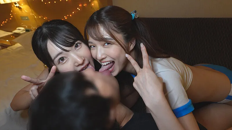 たんぽぽ☆プレゼンツ!ド田舎から東京に修学旅行で来ていたイケてる女子校生とパコパコする物語 すみれ&ひかる編のサンプル画像15枚目